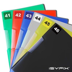iSYFIX Black Consecutive Number Stickers – 1 to 100, 1-inch, 1 Set –