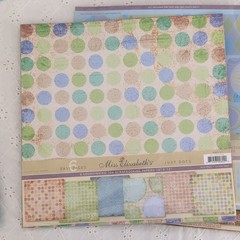 Miss Elizabeth’s Easy Pages 12″x12″ Scrapbooking Paper Pack Lot