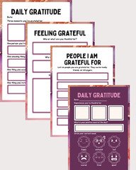Printable Kids Journal | Gratitude Journal | Printables