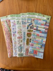 K & Company Pillow Stickers,Grand Adhesions,Embossed Stickers & More You Choose