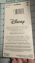 Vintage Sandylion Stickers Mickey Mouse And Friends New in Pack 2 sheets