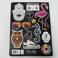 Piccadilly Sketch Your Sticker Book 550 Peel-Off Stickers Coloring Activity Book