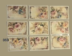 Romantic Journal Cards Supplies Scrapbooks Junk Journal #869