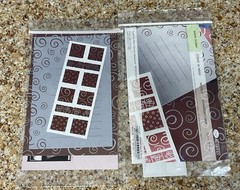 Creative Memories Scrapbook Photo Mats, Paper Ribbon, Stickers Set Of 14 Mixed