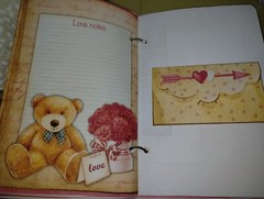 «Love Notes» Junk Journal Scrapbook USA Seller