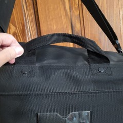 Creative Memories Memory Mate Carryall Bag Shoulder Strap Waterproof Black EUC