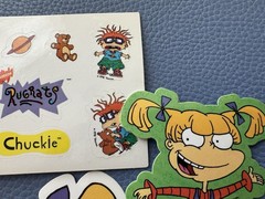 Lot Rugrats Colorful Sticker NOS Cartoons Nickelodeon Decal Angelica Chuckie