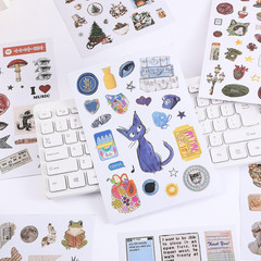 Girl’S Korean Sticker Book, Food and Daily Life Theme – 1300+ Cute Dream Style F