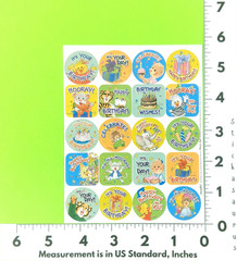 Eureka Suzy’s Zoo Birthday Sticker Sheet