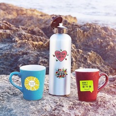 300Pcs Positive Motivational Vinyl Stickers for Water Bottles Laptop DIY