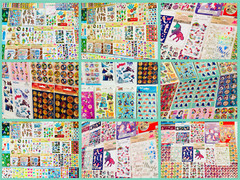 850 Fun STICKERS! Cheerful Themes Bright Colors Creative Project DIY