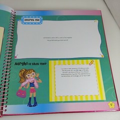 Girls Only! Scrapbook Fun Starter Scrapbook with Pen & 170 Stickers