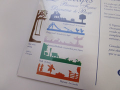 VTG 1999 Sealed- CREATIVE MEMORIES SCENIC DIE CUT LANDSCAPES-6 Shapes