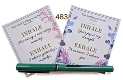 Breath Prayer Cards for Journals Scrapbooks Planners Cards