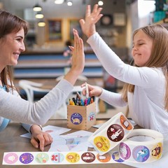 KELOOF Reward Stickers 1000 Pcs 1″ Diameter