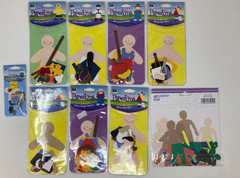 Paperkins Paper Dolls & Memories Forever Scrapbook Arts & Crafts Lot of 9