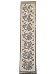 Class A’ Peels Silver Foil WEDDING BELLS Craft Stickers – AP122S