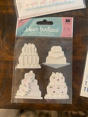 Sandylion , Jolee’s , K&Company Sticker Lot WEDDING New VTG 4 Pkgs