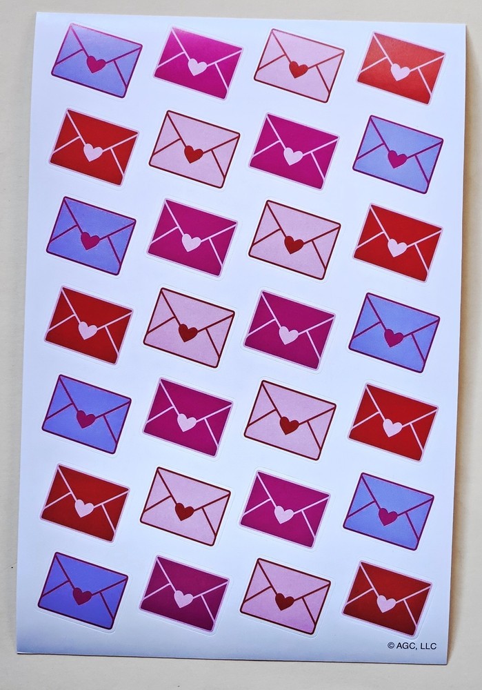 Valentine’s Day Sticker sheet