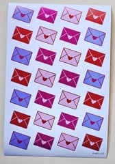 Valentine’s Day Sticker sheet