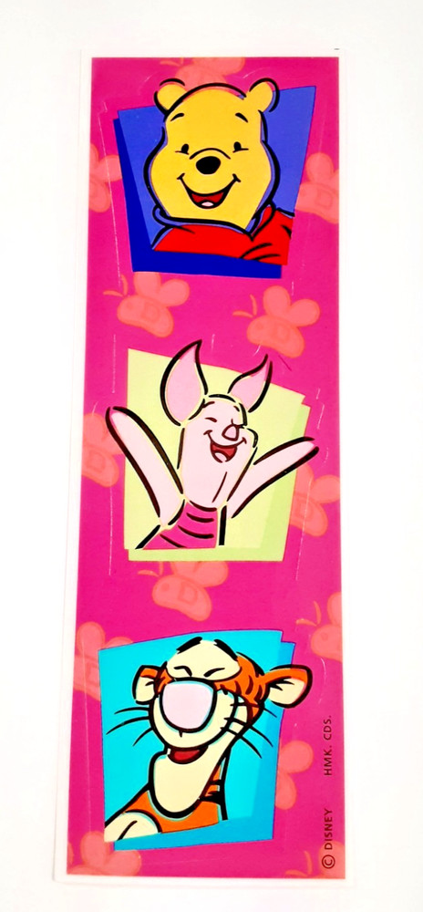 Hallmark Winnie the Pooh sticker strip