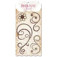 BoBunny – Essentials Collection – Bling – Jewels – Chocolate- NEW