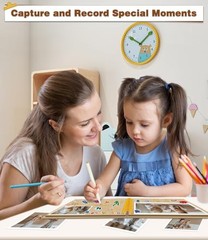 DIY Scrapbook Album 7×7 Kraft Hardcover 40 Pages Photo Memory Book Metallic Pen