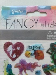 NEW Glitter Fancy Mermaid Starfish Dolphin Seashells Fish Puffy Stickers