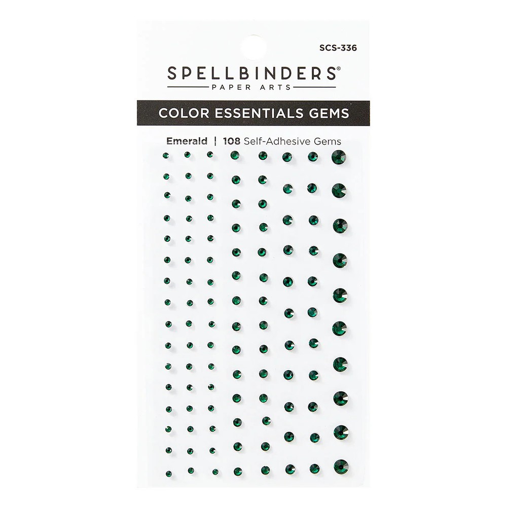 Spellbinders Color Essentials Gems – Emerald, SCS-336