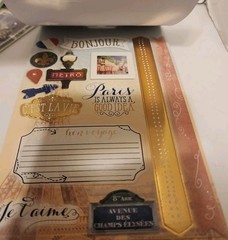 Paris France Eiffel Vacation Stickers Scrapbook Planner Travel Journal Crafts-3