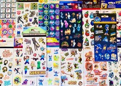 679 Stickers Cartoon Themed, Marvel Pokemon Mickey Mouse Minecraft Spongebob ++