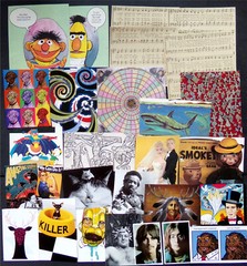 CLIP ART BULK LOT (5+ LB, 500+ Clips) Unique Odd Scrapbook Journal Collage Craft