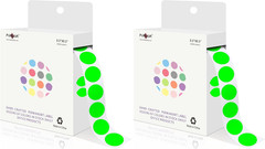 1/2 Inch Circle Sticker Labels,1000 Stickers round Color Coding Circle Dots Stic