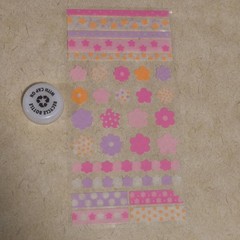 Stickii Club Pipsticks Pink Cute Flamingo Sticker Sheet Bundle summer colorful
