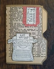 15 Piece Handmade Junk Journaling Ephemera Pack Folio Pocket Tags