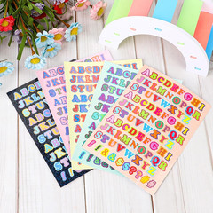 880 Colorful Letter Stickers – 10 Sheets Self Adhesive for DIY Crafts