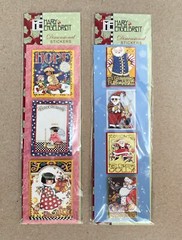Mary Engelbreit Dimensional Stickers Lot of 2 Christmas & Hope Peace Joy
