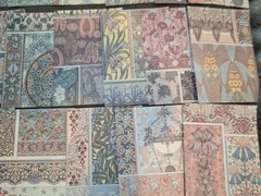 100PC Scrapbooking Ephemera Paper Pack New Design Retro Floral Dance Review…