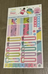 New Sweet Kawaii Design 226 Piece Sticker Book