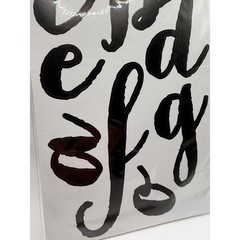 Me & My Big Ideas mambiSTICKS Celebrate Black Script Letter Stickers 10 Sheets