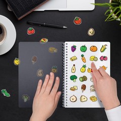 Reusable Sticker Album 40 Sheets A5 Storage Organizer Craft Notebook