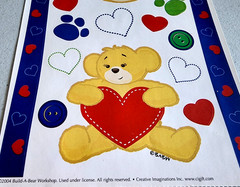 Creative Imaginations Build A Bear Best Friends Stickers 2004 Scrapbooking NOS
