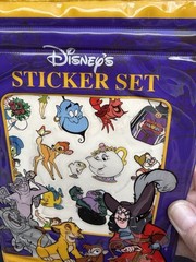 NEW Vintage 1990’s Rare Disney Store Classic Sticker Set Unopened Brand New!