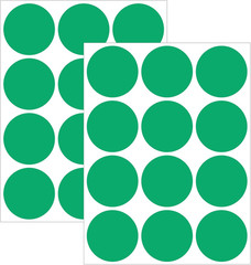 2″ Transparent round Sealing Sticker,Pack of 360
