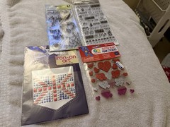 Mixed Lot 113 stickers ,Stencils,craft,￼ art, and office supply