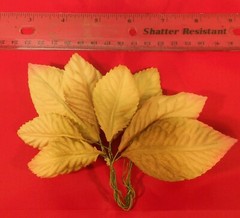 Paper & Fabric Flowers & Leaves 4 Scrapbooking Embellishments, Sewing or Crafts
