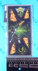 Power Rangers Zack Black Ranger 3 Sheet Sticker Pack Vintage Saban
