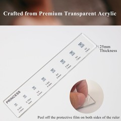 Diamond Sizer Shape Guide Size Kit – Engagement Ring Diamond Size and Shape Kit