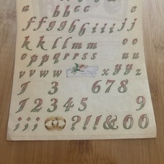 Vtg Sandylion Stickers Wedding Alphabet Sheet Pink Green Flowers Romantic Rose