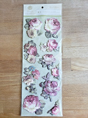 Anna Griffin 3D Floral & Butterfly Sticker Embellishments – Lot of 6 Packs, New